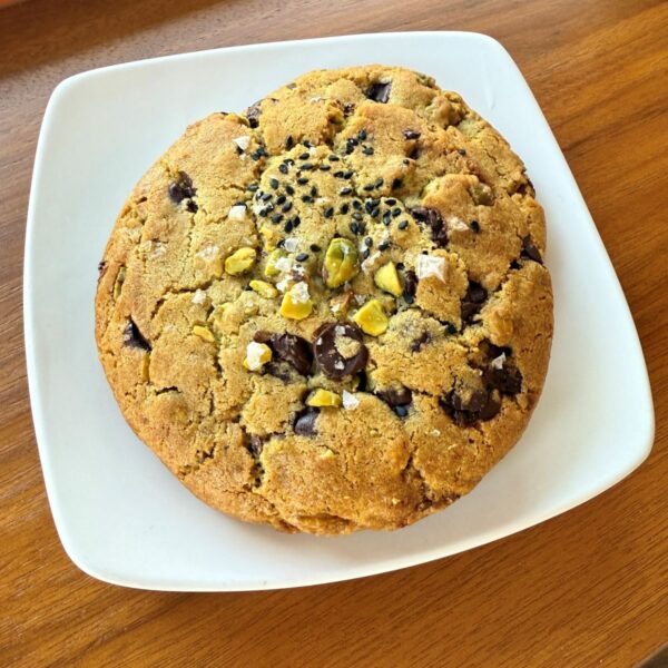 Chocolate Pistachio Tahini  Cookie