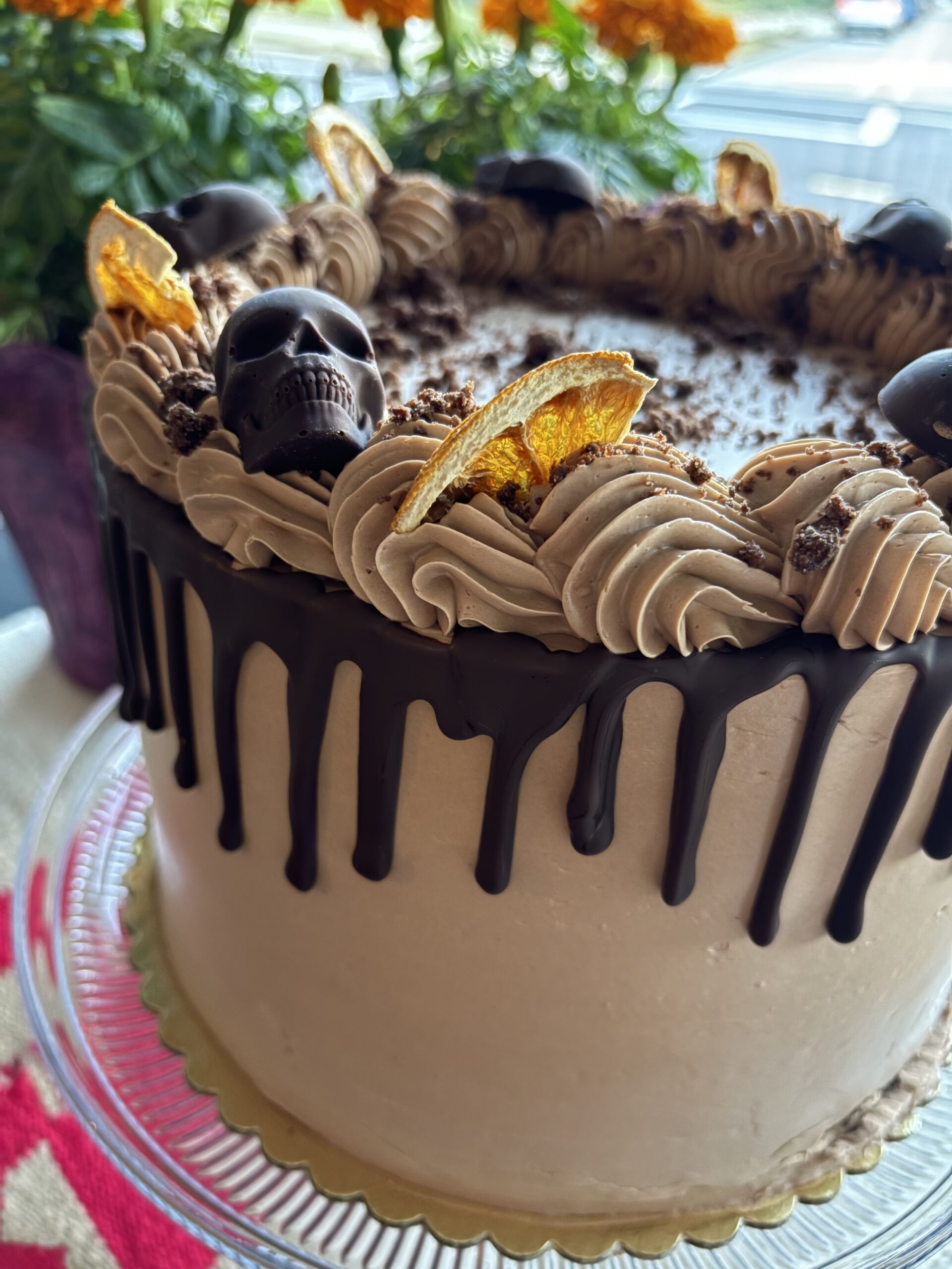 Triple Chocolate Orange Cake (Slice)