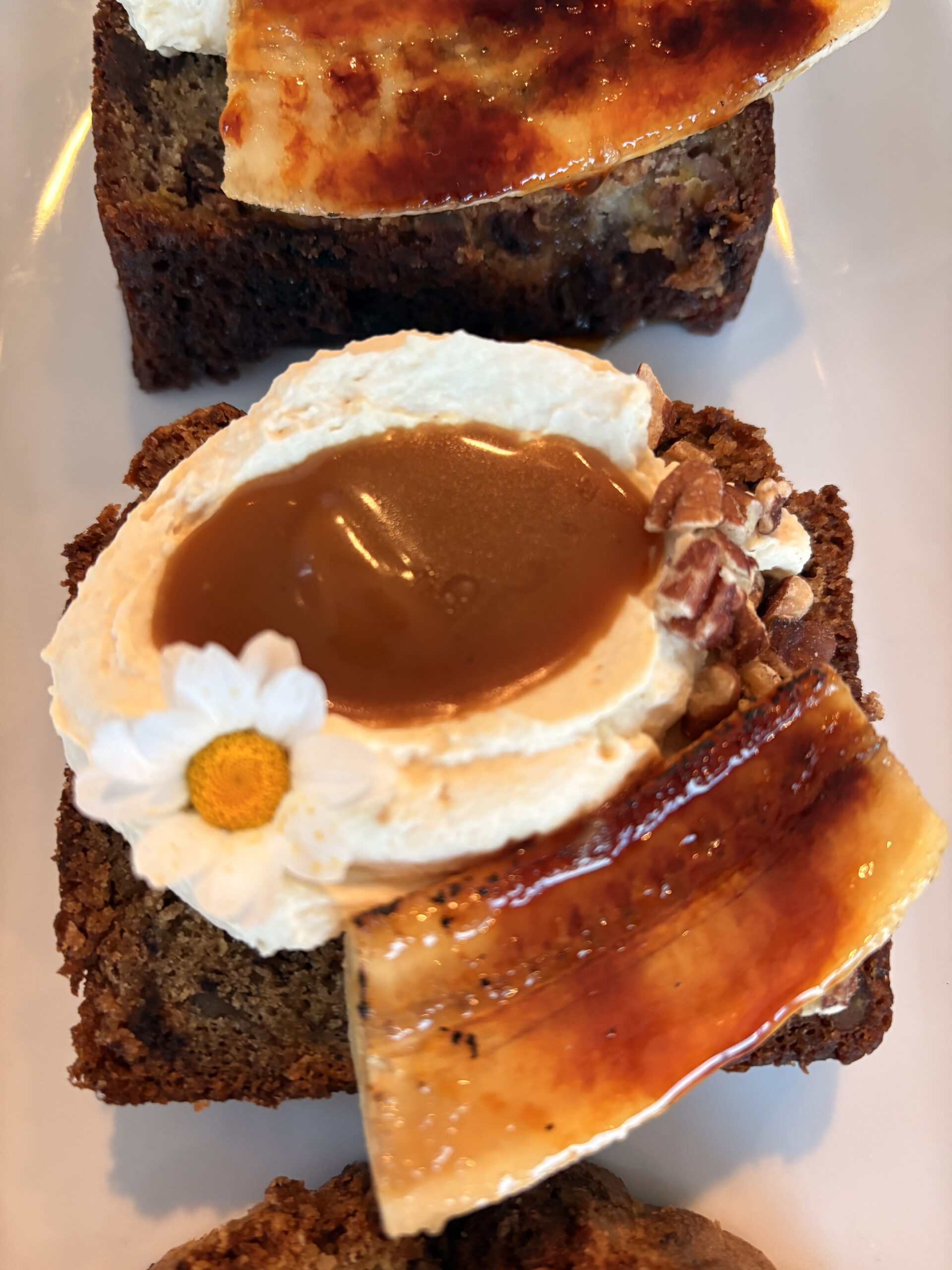 Banana Chocolate Chip Cake Slice