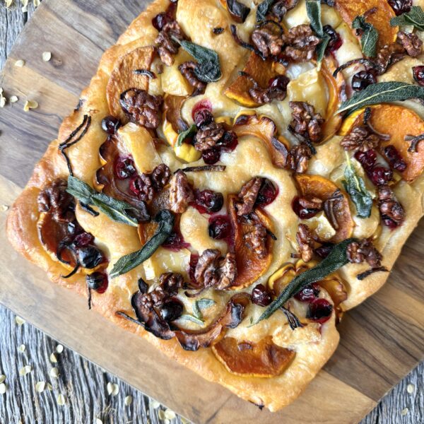 Autumn Focaccia (Serves 8-12)