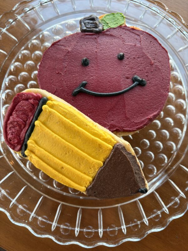 Back to School Sugar Cookies