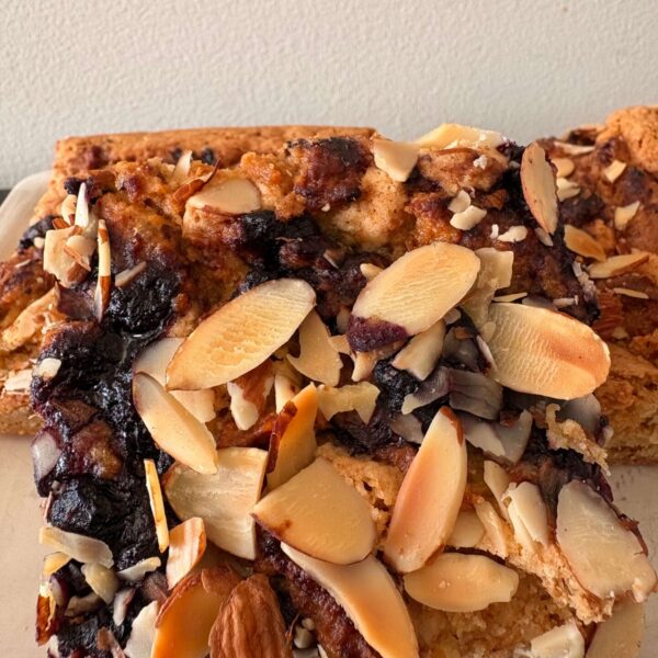 Blueberry Pistachio Almond Frangipane Bar