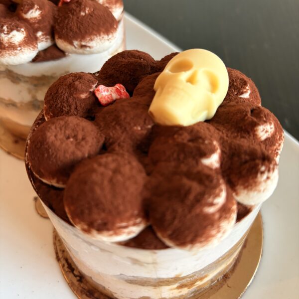 Raspberry Graveyard Tiramisu