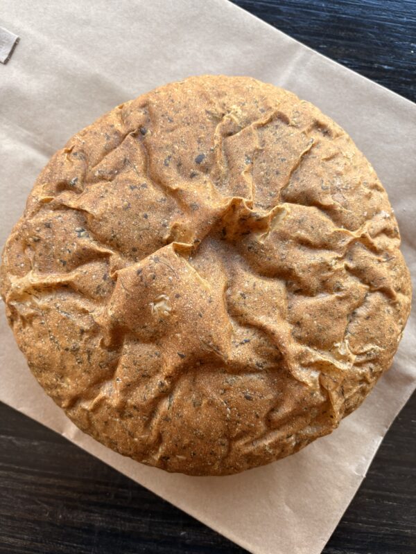 Rustic Spinach Bread