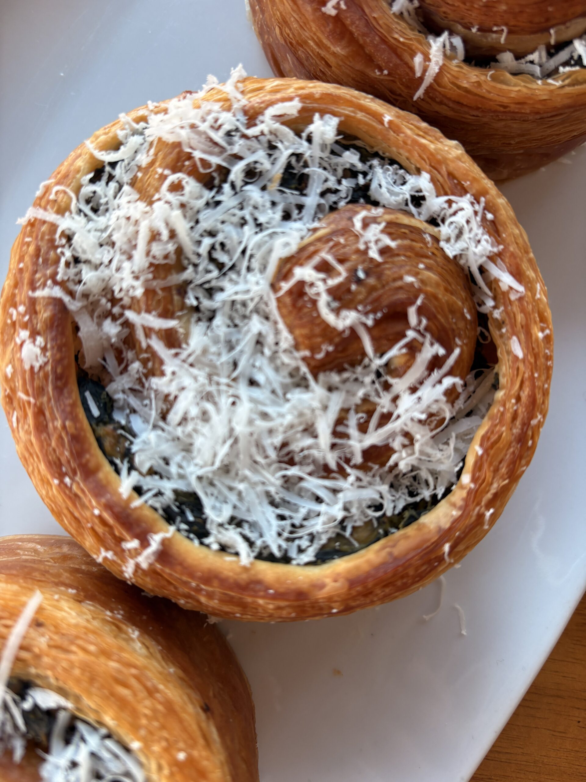 Rosemary Parmesan Snail