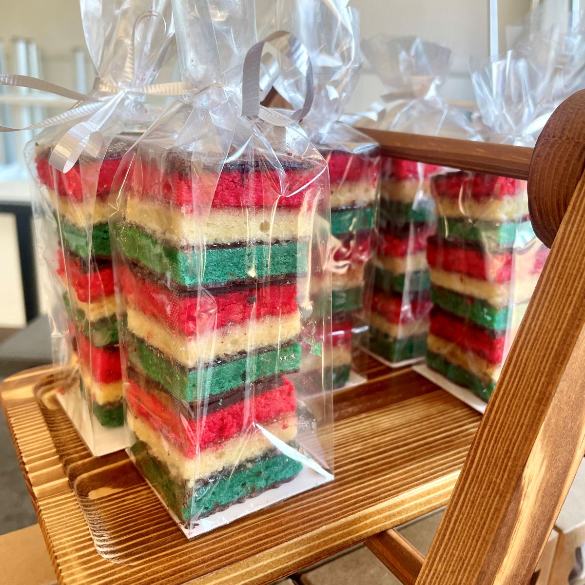 Italian Rainbow Cookies (6ct)