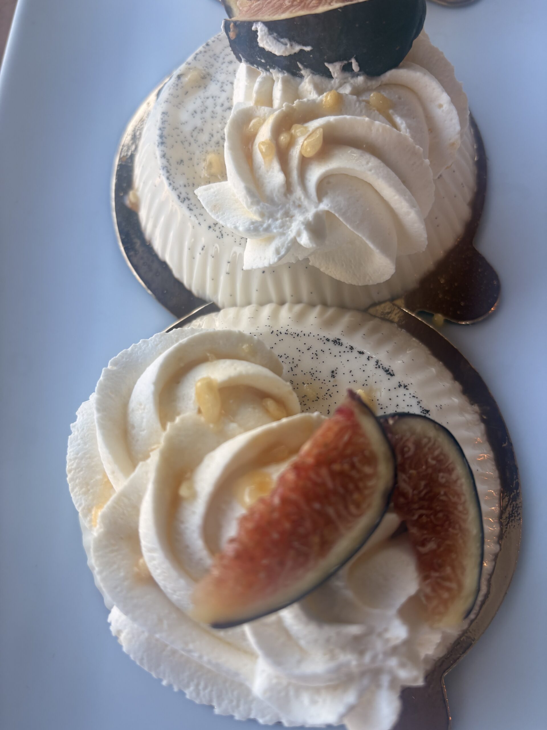 Fig Honey Panna Cotta