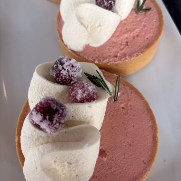 Cranberry Mousse Tart