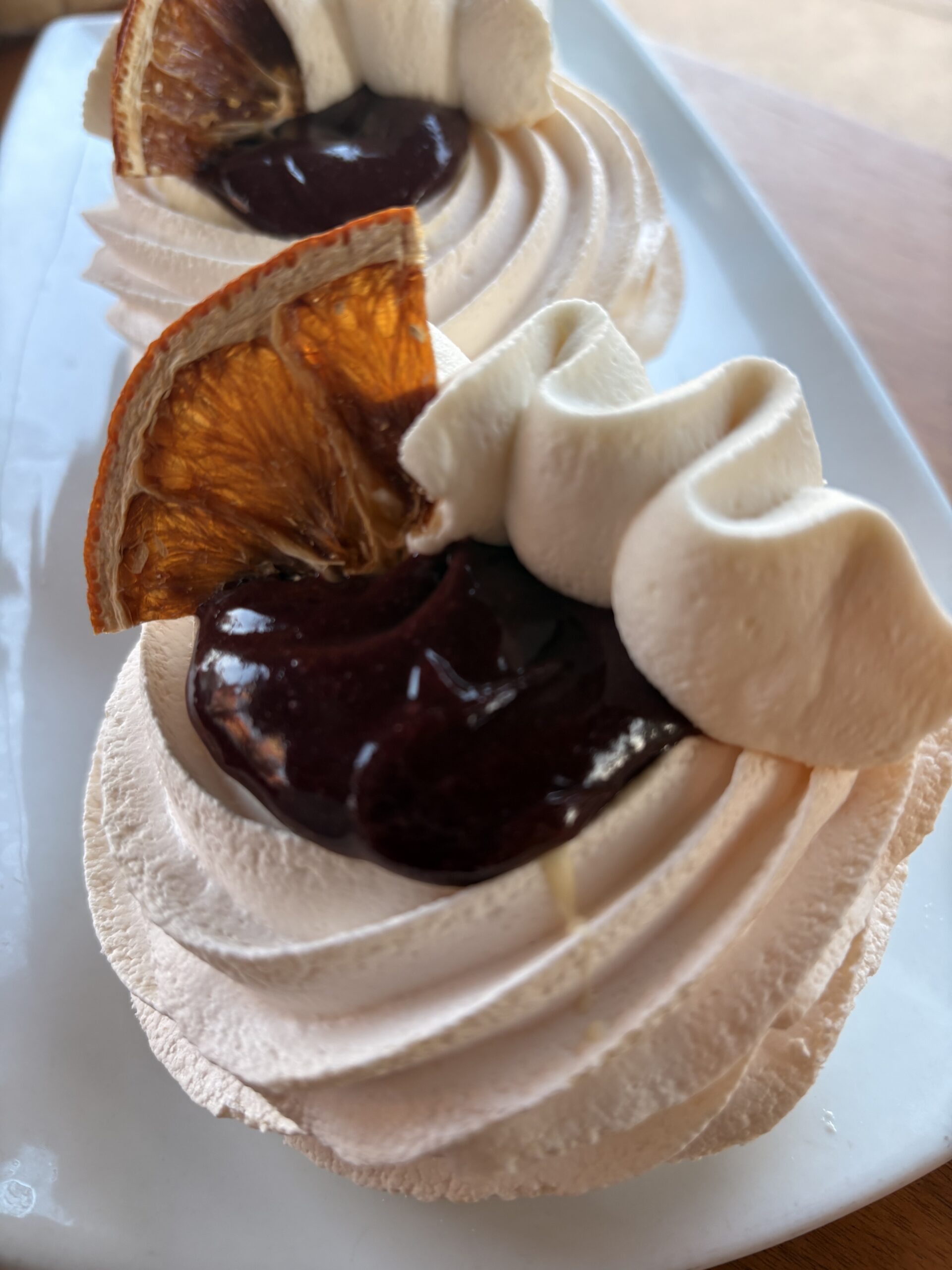 Pomegranate Chantilly Pavlova