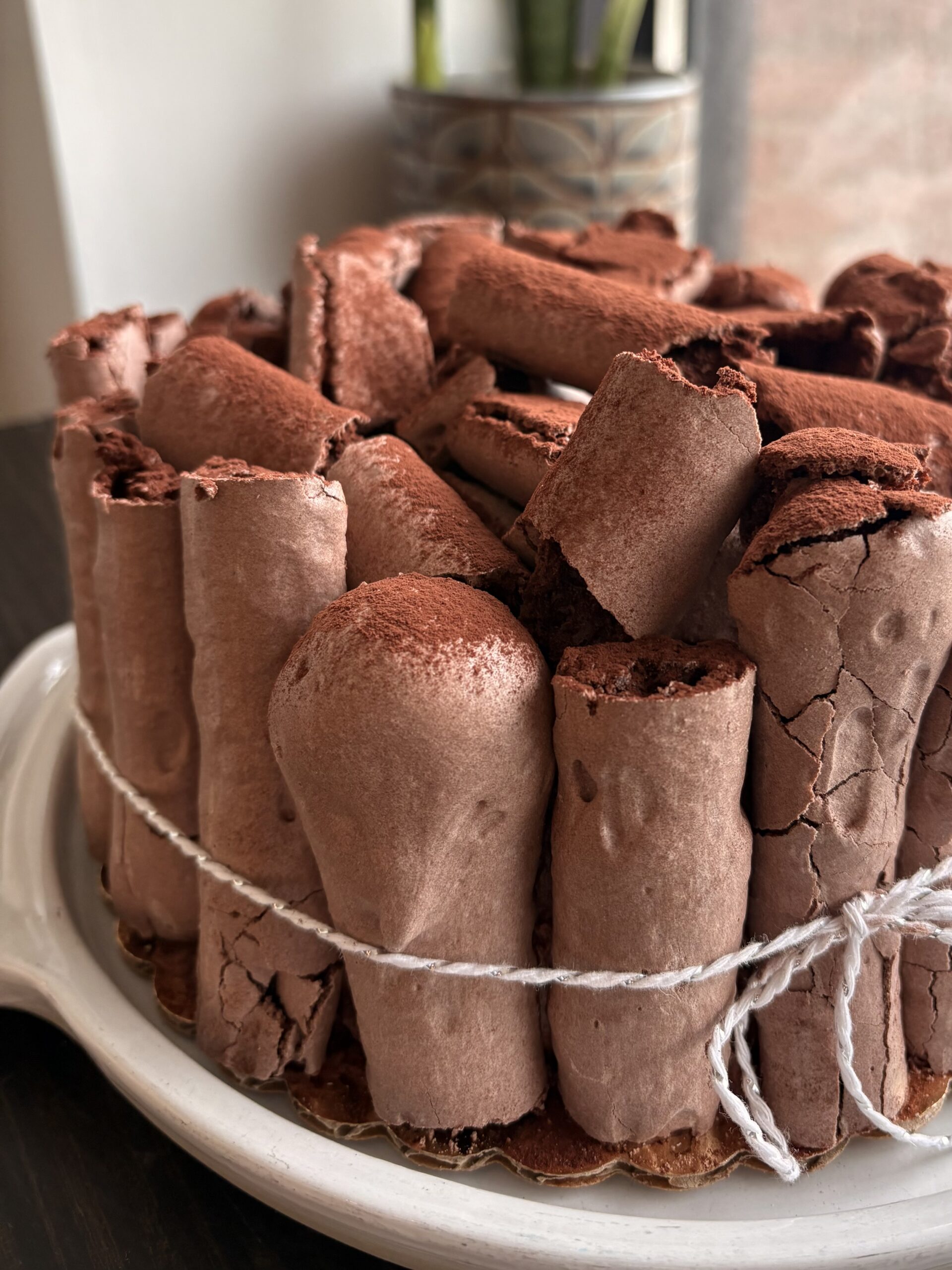6 inch Chocolate Concorde Cake