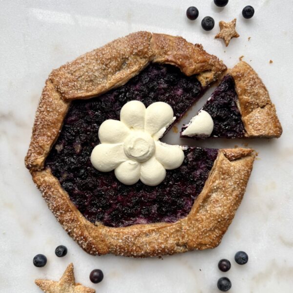 Blueberry Almond Galette (Serves 6-8)