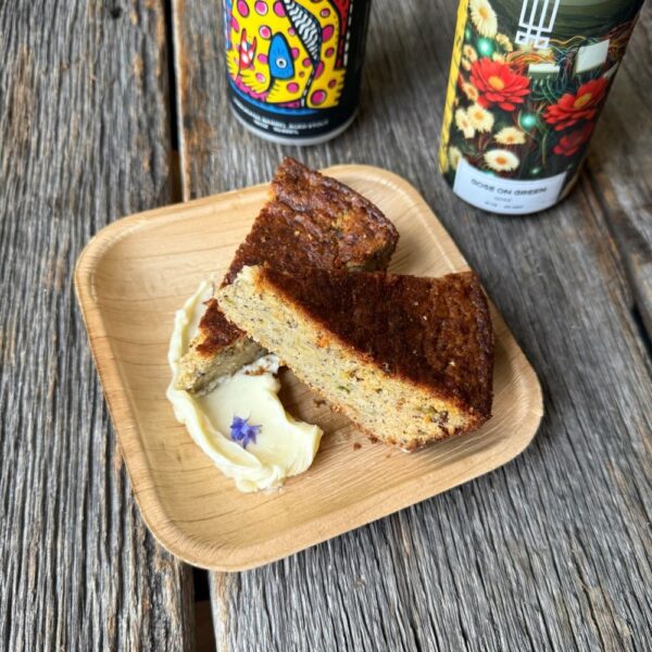 Cheddar Jalapeno Cornbread with Salted Butter