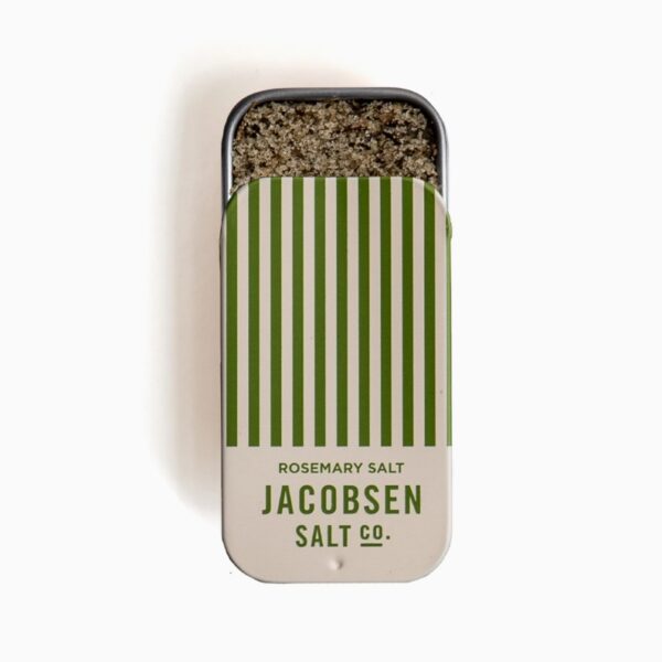 Jacobsen Salt Co. Rosemary Sea Salt Slide Tin