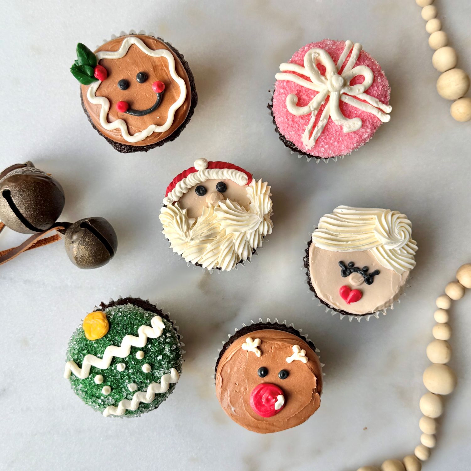 Holiday Cupcakes (6ct)