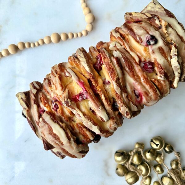 Orange Cranberry Pull Apart Bread