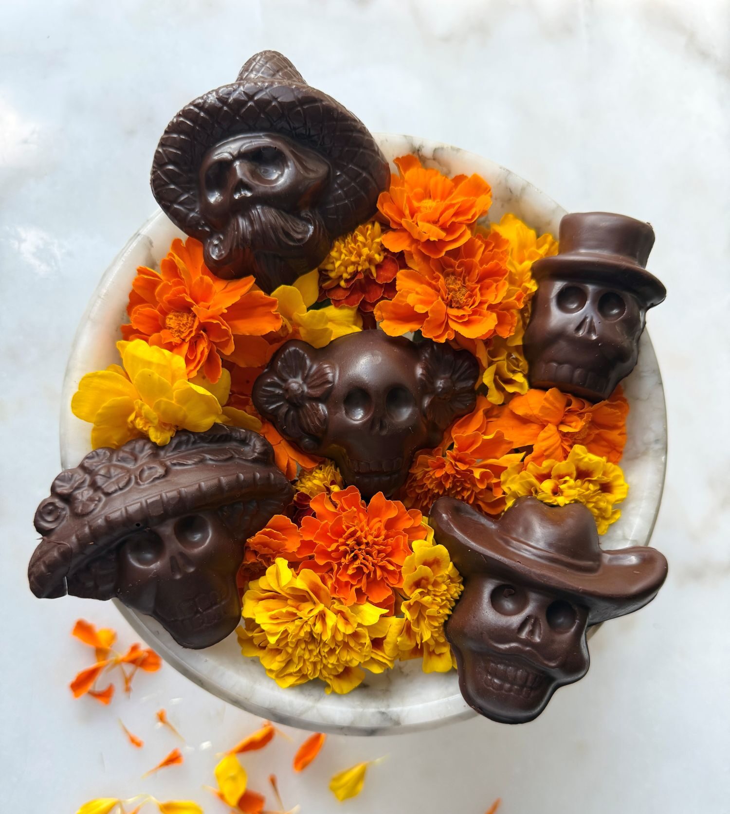 Day of the Dead Dark Chocolate Skull - Small (GF)