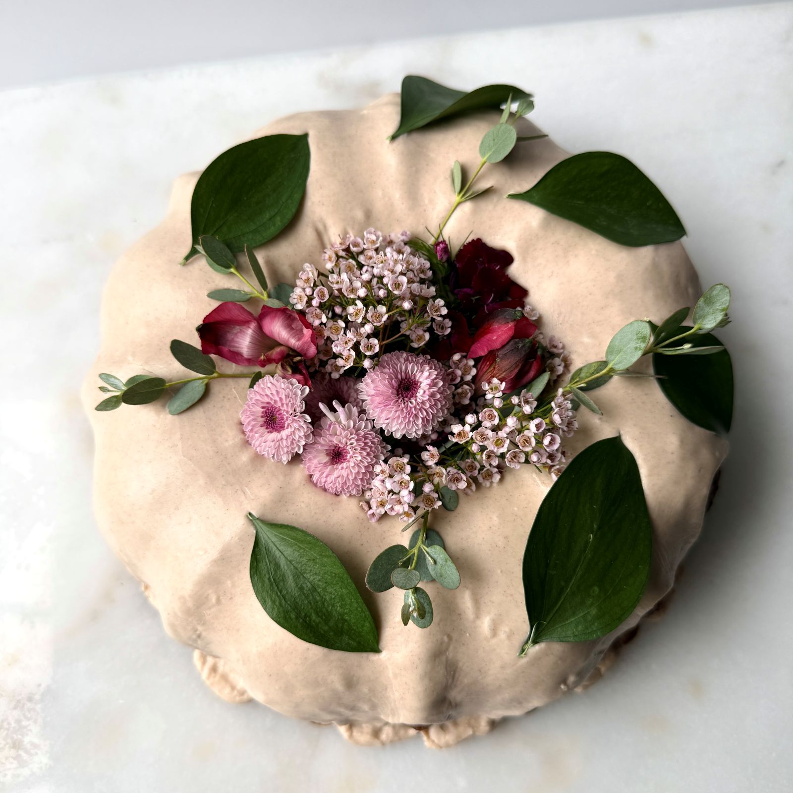 Hummingbird Bundt Cake with Brown Sugar Icing