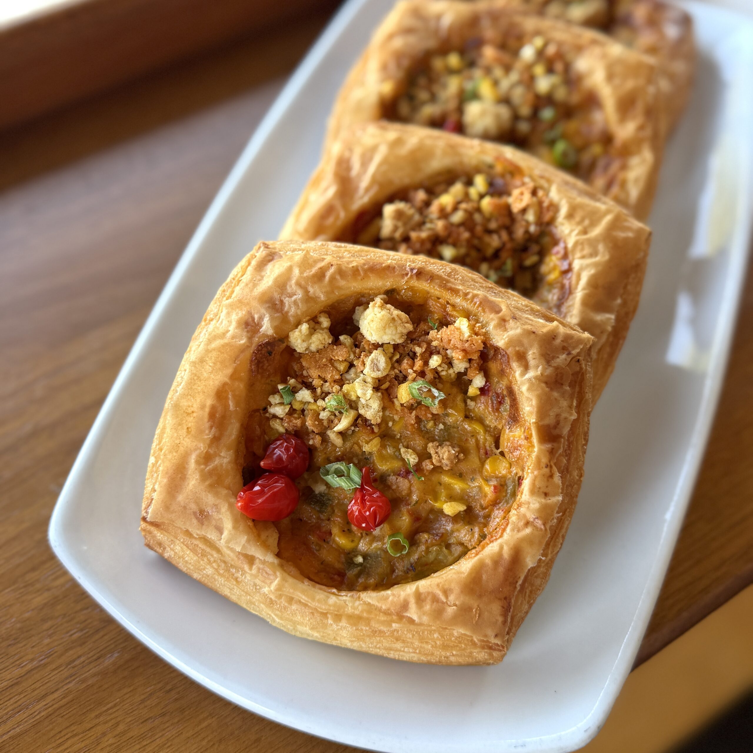 Pimento Cheese Corn Puff