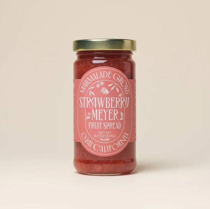Marmalade Grove Strawberry & Meyer Lemon Fruit Spread (8oz)