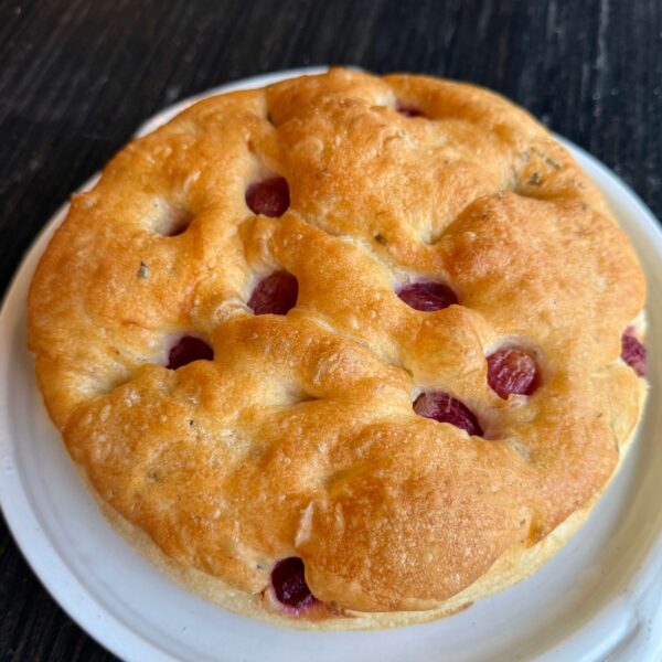 Mushroom Romano Focaccia