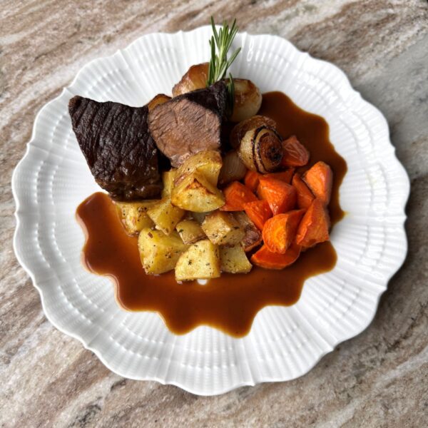 Braised Short Rib Bourguignon (Serves 1 - GF)