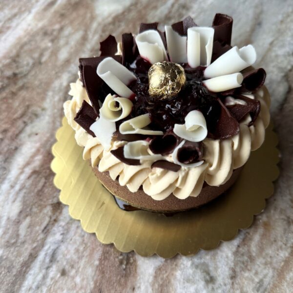 Mini Black Forest Chocolate Cheesecake (GF - Serves 2)