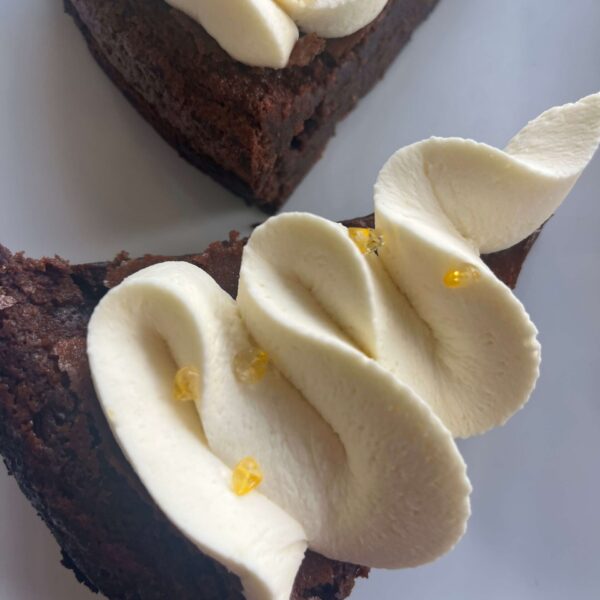 Flourless Chocolate Torte with Chantilly (GF)