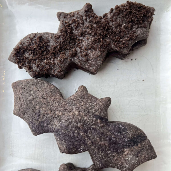 Chocolate Bat Sandwich Cookie
