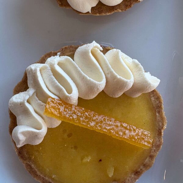 Passionfruit Tart with Chantilly Cream