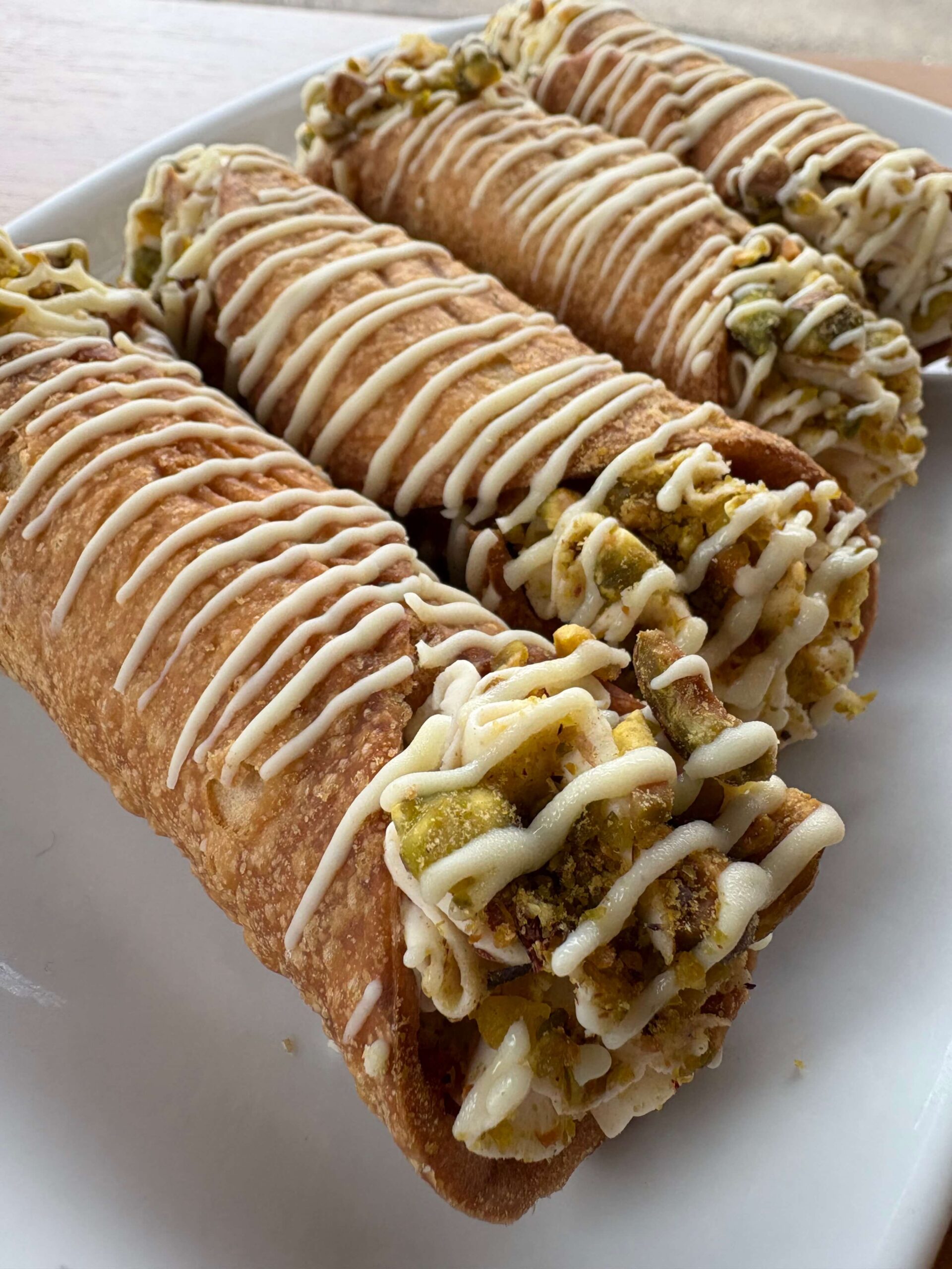 Bunny Cannoli with Orange Vanilla Ricotta Filling