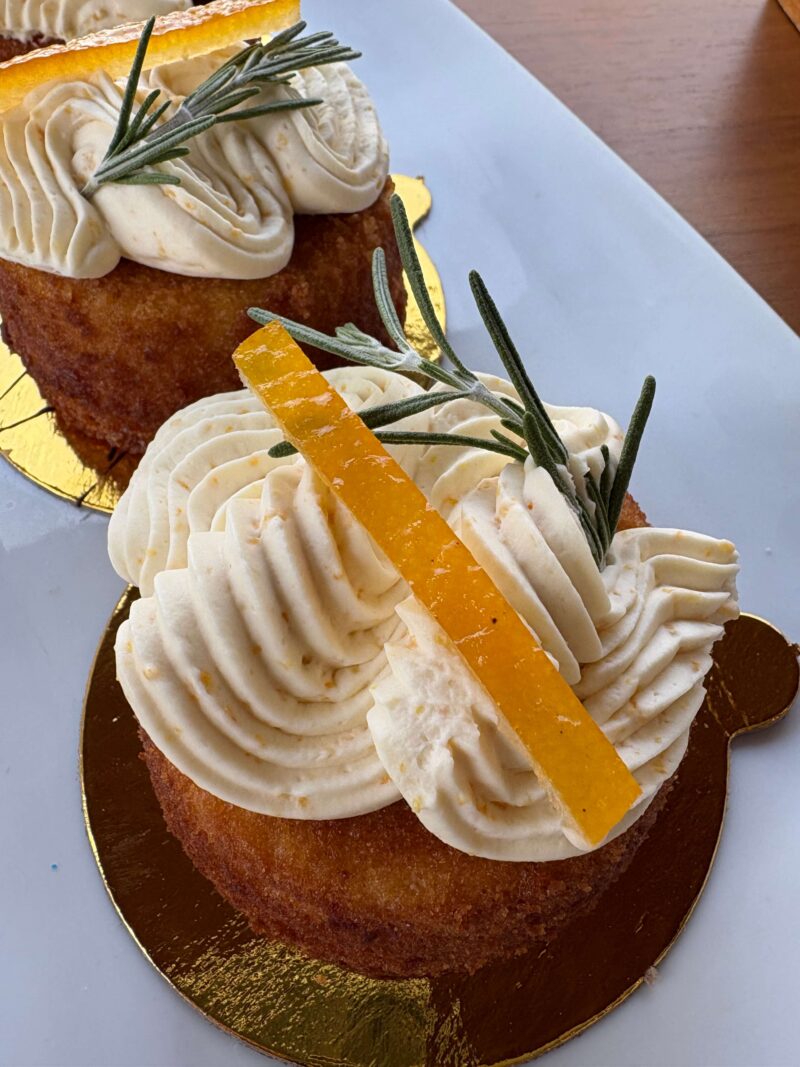 Orange Rosemary Olive Oil Cake