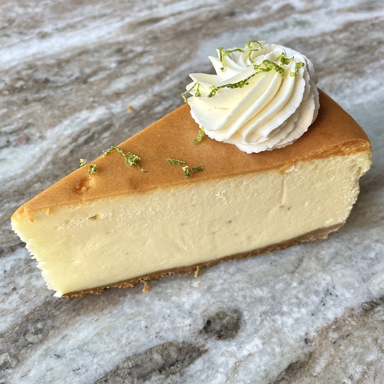 Strawberry Shortcake Cheesecake - slice