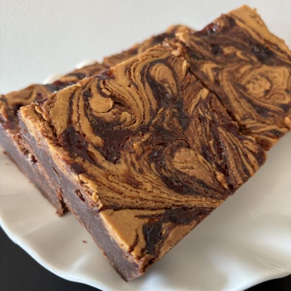 Peanut Butter+J Brownie