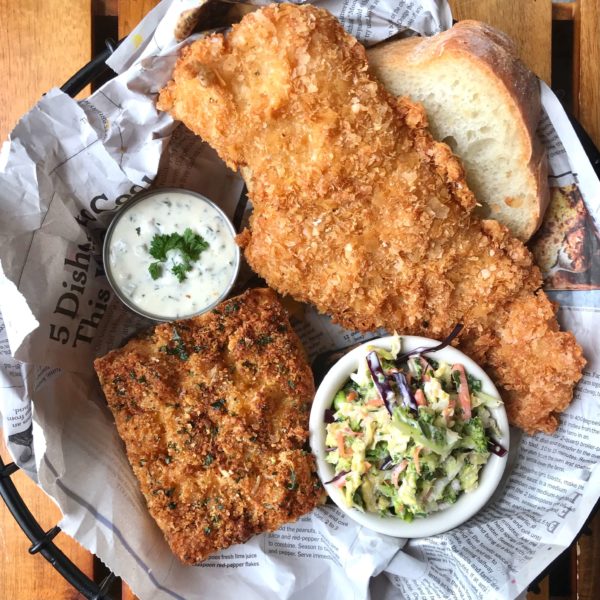 Atlantic Cod Fish Fry Meal