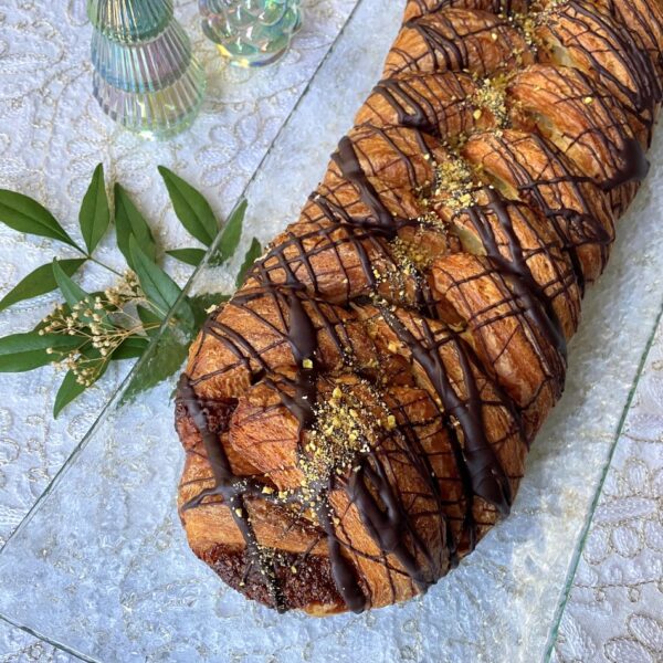 Chocolate Pistachio Danish Braid ***