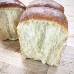 loaf of japanese milk bread