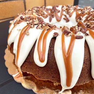 Pineapple Coconut Bundt - slice