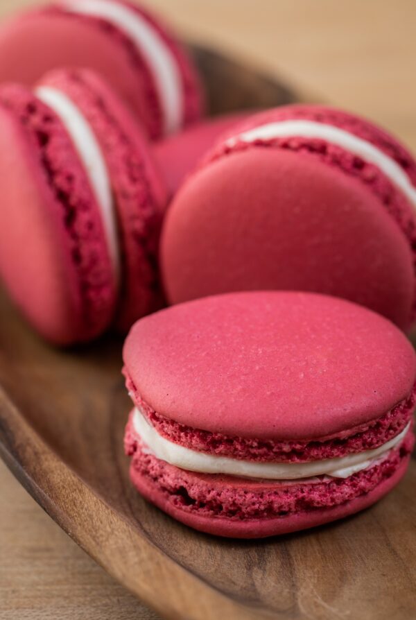 Rose French Macaron