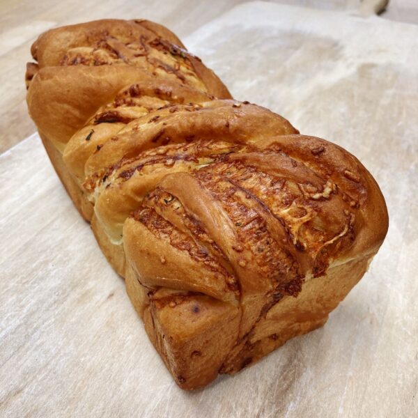 Savory Babka; Herbs + Garlic