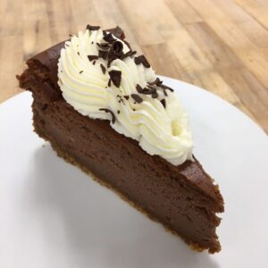 Double Chocolate Cheesecake - slice