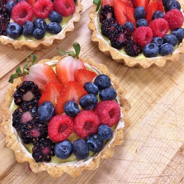 Vanilla Bean Fruit Tart